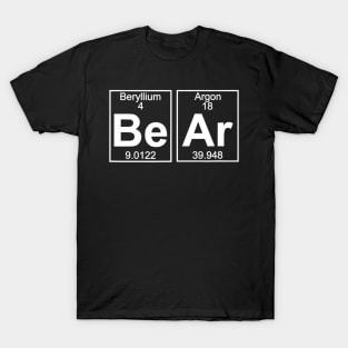 Bear Periodic Table  Gay Bear Pride T-Shirt